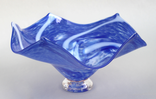 Click to view detail for DB-1086 Bowl-Blue Starfish  10x10x5 $165